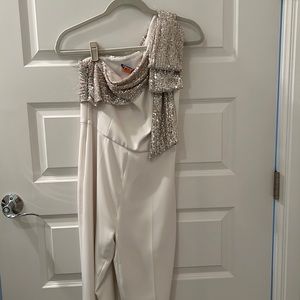 JayGodfrey Bridal jumpsuit/skirt Set Size 4